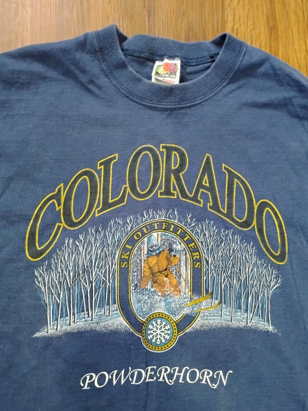 Vintage Colorado Ski Outfitters Powderhorn T-Shirt